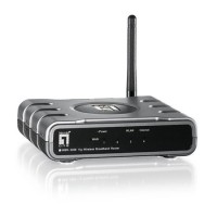 Level One Roteador Wireless 4 Portas 802.11g 150Mbps WBR3408 NEW c/ McAfee AntiVírus